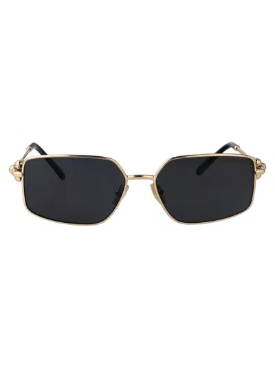 Tiffany & Co Oro Pallido Metal Sunglasses In Black