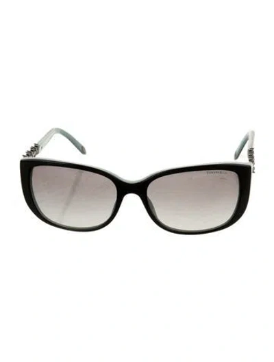 Pre-owned Tiffany & Co Oversize Gradient Sunglasses In Black