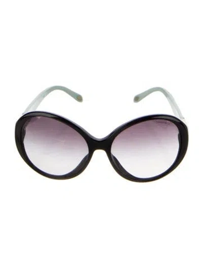 Pre-owned Tiffany & Co Oversize Gradient Sunglasses In Black