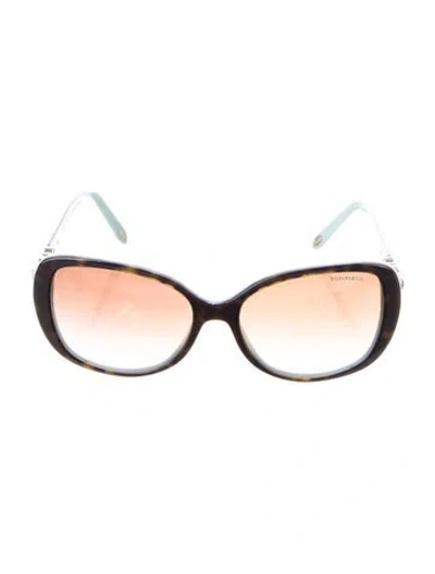 Pre-owned Tiffany & Co Oversize Gradient Sunglasses In Multi