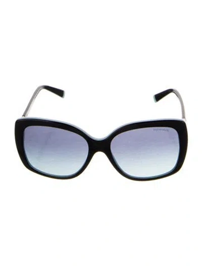 Pre-owned Tiffany & Co Oversize Gradient Sunglasses In Multi