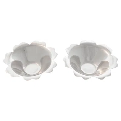 Pre-owned Tiffany & Co Pair Of Sterling Silver Tiffany Bowls