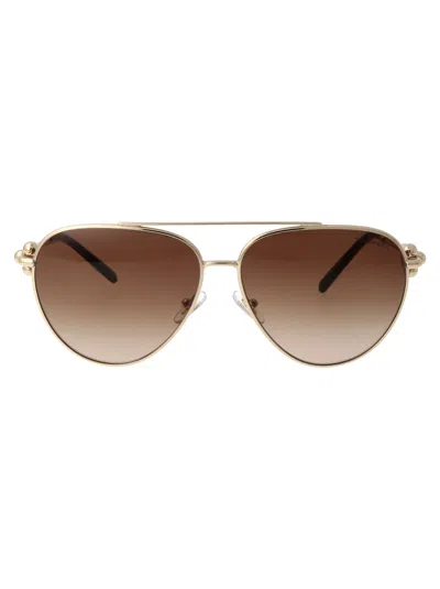 Tiffany & Co Pale Gold Metal Sunglasses