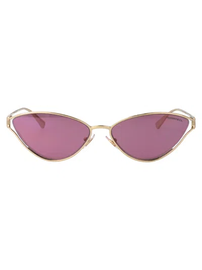 Tiffany & Co Pale Gold Metal Sunglasses