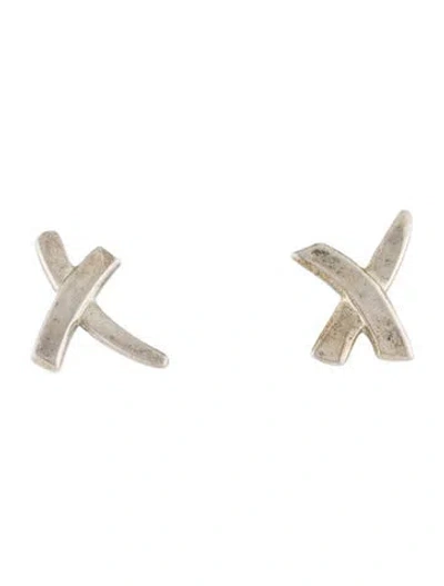 Pre-owned Tiffany & Co Paloma's Graffiti X Earrings In Multi