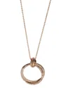 Tiffany & Co . Paloma Picasso 18k Rose Gold 0.80 Ct. Tw. Diamond Pendant (authentic Pre-loved) In Gold
