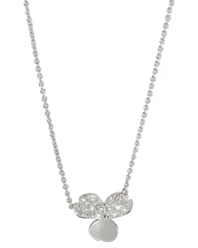 TIFFANY & CO TIFFANY & CO. PAPER FLOWERS PLATINUM 0.34 CT. TW. DIAMOND PENDANT (AUTHENTIC PRE-LOVED)
