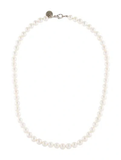 Pre-owned Tiffany & Co Pearl Strand Necklace, 16.5" In Multi