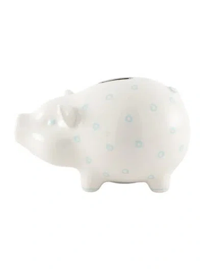 Pre-owned Tiffany & Co Piggy Bank In Blue