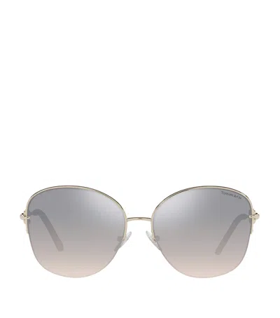 Tiffany & Co Pillow Sunglasses In Gold