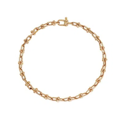 Pre-owned Tiffany & Co Pink (18k) Charm Bracelet () In Multi