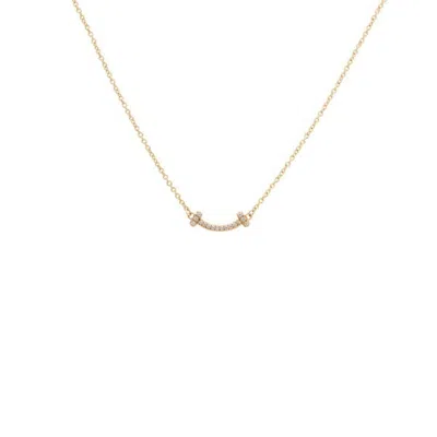 Pre-owned Tiffany & Co Pink (18k) Necklace () In Multi