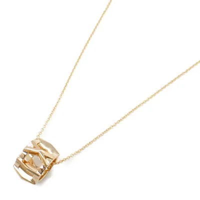 Pre-owned Tiffany & Co Pink (18k) Necklace () In Gold