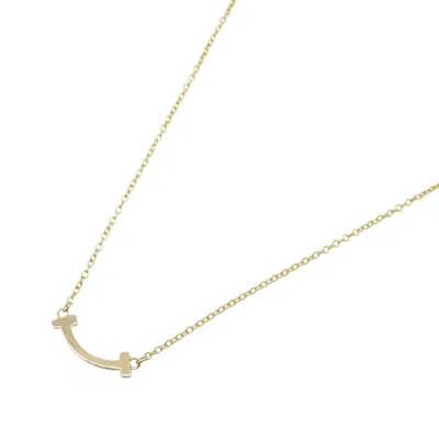Pre-owned Tiffany & Co Pink (18k) Necklace () In Gold