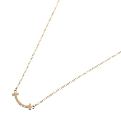 Pre-owned Tiffany & Co Pink (18k) Necklace () In Gold