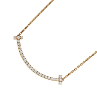 Pre-owned Tiffany & Co Pink (18k) Necklace () In Gold