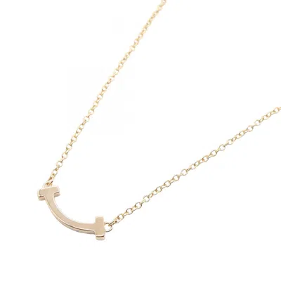 Pre-owned Tiffany & Co Pink (18k) Necklace () In Gold