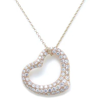 Pre-owned Tiffany & Co Pink (18k) Necklace () In Multi
