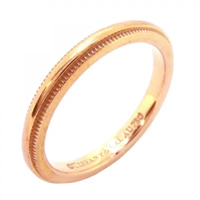 Pre-owned Tiffany & Co Pink Gold (18k) Band Ring ()