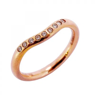 Pre-owned Tiffany & Co Pink Gold (18k) Band Ring ()