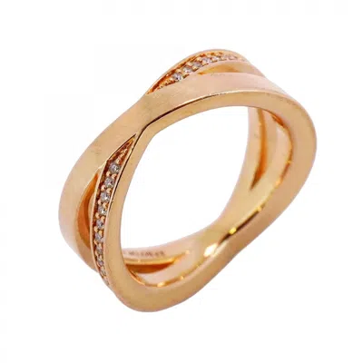 Pre-owned Tiffany & Co Pink Gold (18k) Band Ring ()