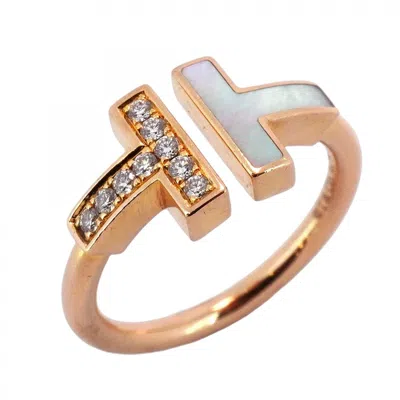 Pre-owned Tiffany & Co Pink Gold (18k) Band Ring ()
