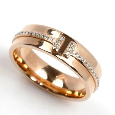 Pre-owned Tiffany & Co Pink Gold (18k) Band Ring ()