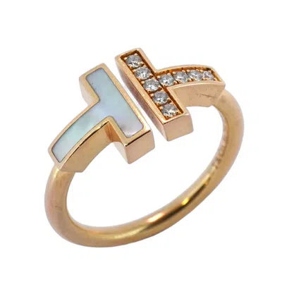 Pre-owned Tiffany & Co Pink Gold (18k) Band Ring ()