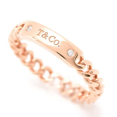 Pre-owned Tiffany & Co Pink Gold (18k) Band Ring ()