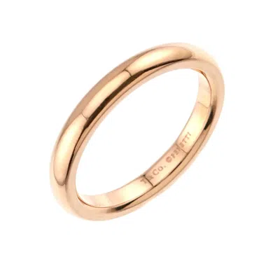 Pre-owned Tiffany & Co Pink Gold (18k) Band Ring () In Multi