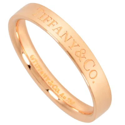 Pre-owned Tiffany & Co Pink Gold (18k) Band Ring () In Multi