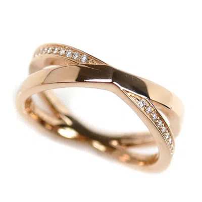 Pre-owned Tiffany & Co Pink Gold (18k) Band Ring () In Multi