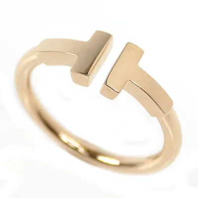 Pre-owned Tiffany & Co Pink Gold (18k) Band Ring () In Multi