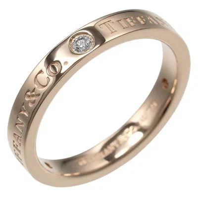 Pre-owned Tiffany & Co Pink Gold (18k) Band Ring () In Multi
