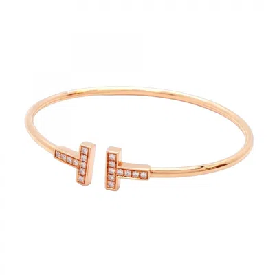 Pre-owned Tiffany & Co Pink Gold (18k) Bangle () In Multi