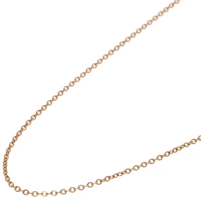 Pre-owned Tiffany & Co Pink Gold (18k) Necklace ()