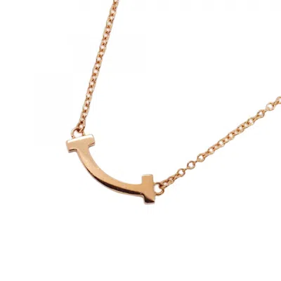 Pre-owned Tiffany & Co Pink Gold (18k) Necklace ()