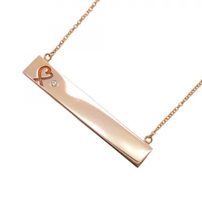 Pre-owned Tiffany & Co Pink Gold (18k) Necklace ()