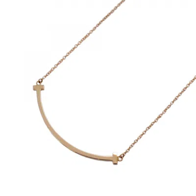 Pre-owned Tiffany & Co Pink Gold (18k) Necklace ()