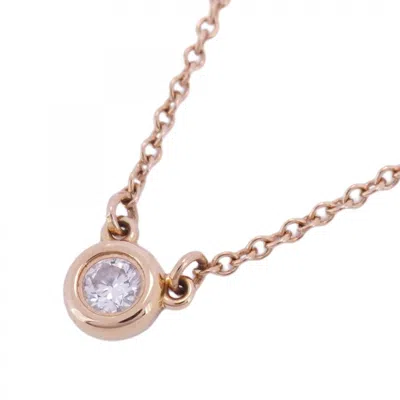 Pre-owned Tiffany & Co Pink Gold (18k) Necklace () In Multi
