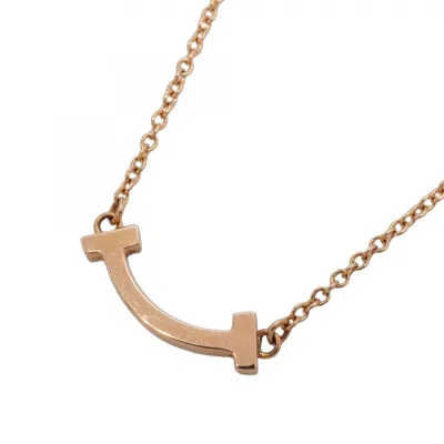 Pre-owned Tiffany & Co Pink Gold (18k) Necklace () In Multi