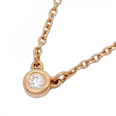 Pre-owned Tiffany & Co Pink Gold (18k) Necklace () In Multi