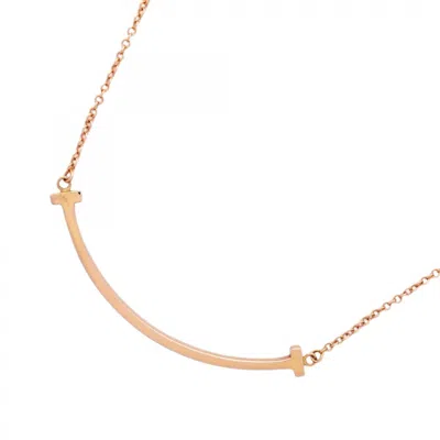 Pre-owned Tiffany & Co Pink Gold (18k) Necklace () In Multi