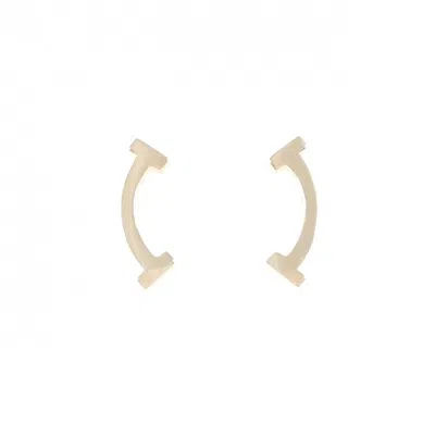 Pre-owned Tiffany & Co Pink Gold (18k) Stud Earrings () In Multi