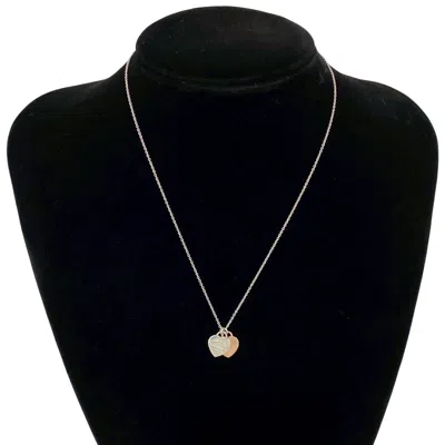 Pre-owned Tiffany & Co Pink Gold Metal 925 Necklace () In Multi
