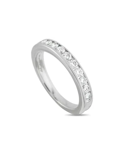 Pre-owned Tiffany & Co . Platinum 0.44 Ct. Tw. Diamond Ring (authentic Pre-loved)