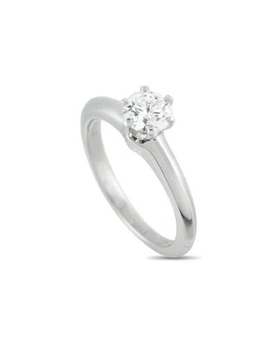 Tiffany & Co . Platinum 0.56 Ct. Tw. Diamond Ring (authentic Pre-loved) In White