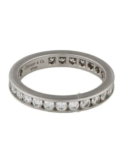 Pre-owned Tiffany & Co Platinum 1.00ctw Diamond Eternity Band In Multi