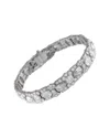 Tiffany & Co . Platinum 19.50 Ct. Tw. Diamond Bracelet (authentic Pre-loved) In Metallic