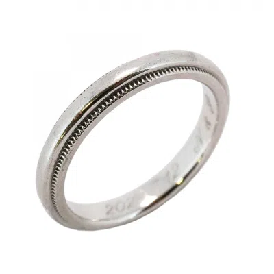 Pre-owned Tiffany & Co Platinum 950 Band Ring () In Multi